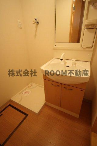 サンタプレイスの洗面所|脱衣スペースもあります