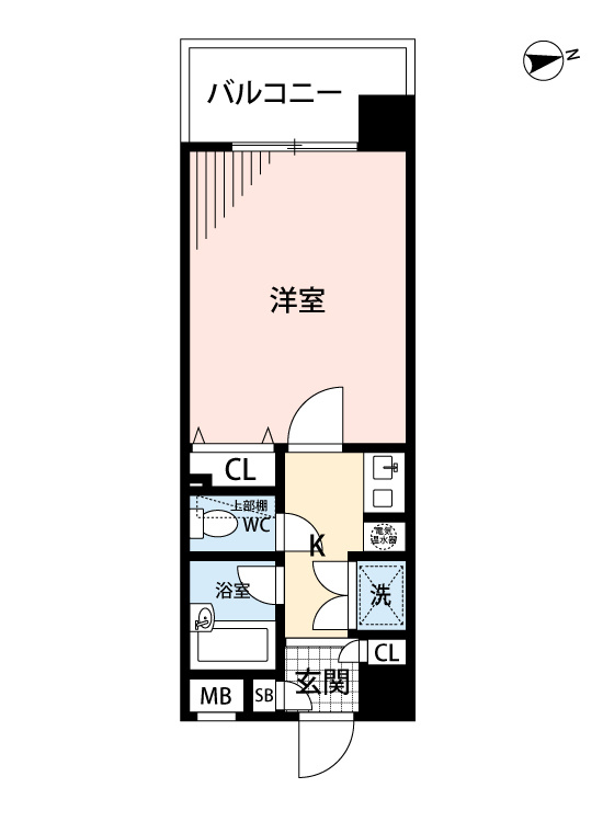 ダイナコート久留米本町の間取り