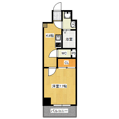 ベラカーササウスの間取り