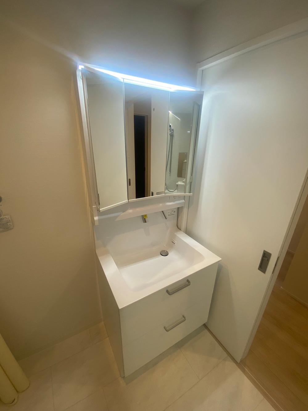 【新築戸建】長岡京市馬場見場走り「長岡京駅」2LDK+Sの独立洗面台