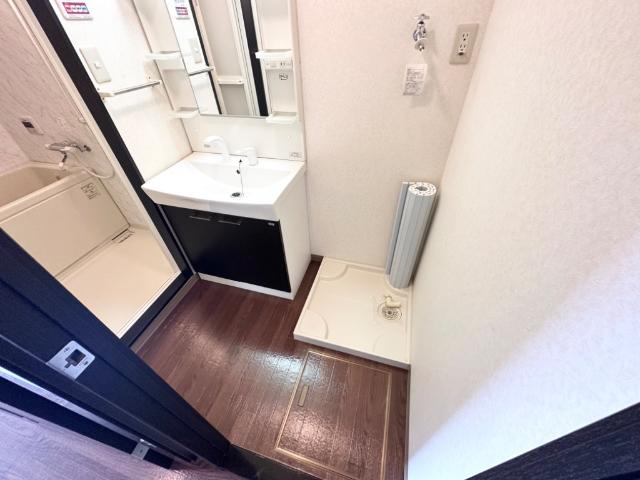 ルミナスハイムの洗面所|脱衣所