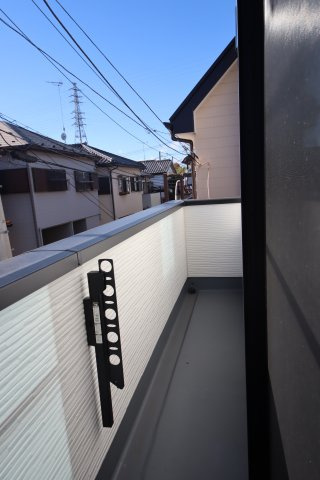 《仲介手数料無料》北区日進町１丁目479-30(全1戸)新築一戸建てのバルコニー|撮影日 2024年12月6日 12:30 晴れ