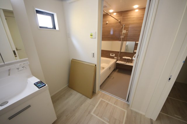 《仲介手数料無料》大宮区堀の内町１丁目476-2新築一戸建てケイアイスタイルのランドリースペース|撮影日 2025年2月20日 12:50 晴れ