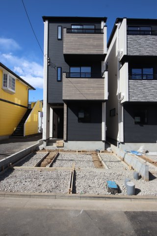 《仲介手数料無料》大宮区堀の内町１丁目476-2新築一戸建てケイアイスタイルの外観|撮影日 2025年2月20日 12:50 晴れ