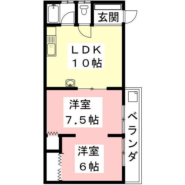 アトランビルの間取り
