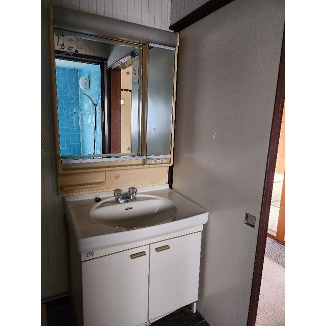 岐阜市白山町１丁目のアパートの洗面所