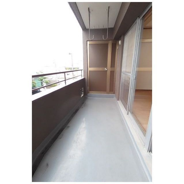 ミサトニューハイムのバルコニー