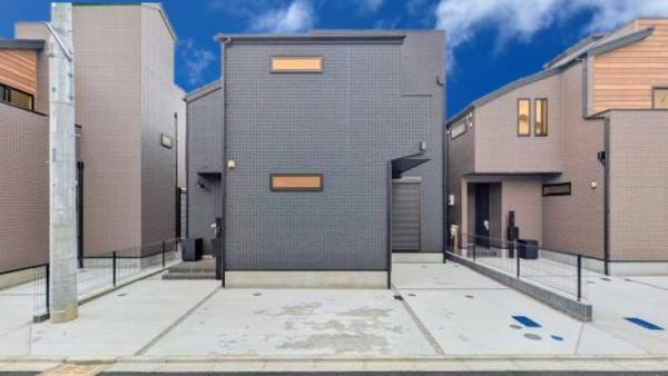 横浜市港北区新吉田東５丁目の新築一戸建の外観|陽当りの良さが伝わります！
是非、現地にてご確認下さい。
