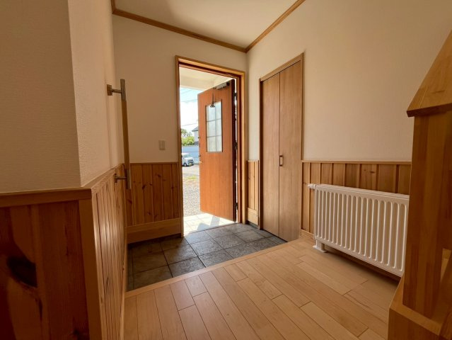 中古住宅　新得町西3条南7丁目の玄関