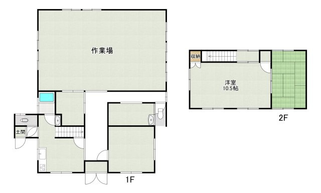 姫路市安富町長野/倉庫の間取り