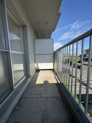 やすいコーポのバルコニー