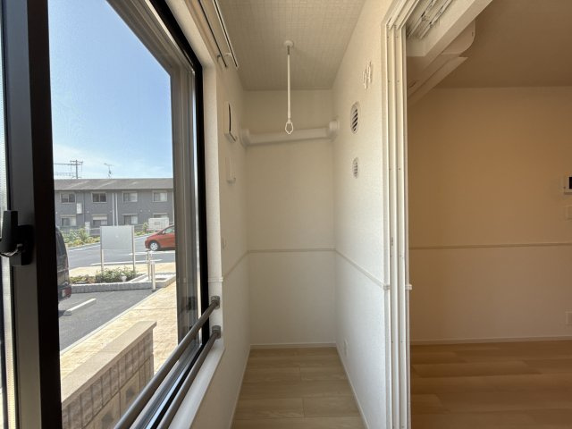 アーバン桜のバルコニー