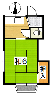 【間取り】 | 恒栄コーポ