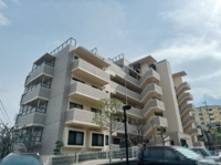 【外観】 | ベルヴィ香椎壱番館☆仲介手数料無料☆ | 青空にも夕焼けにも映える、そんなたたずまい。ここで新生活スタートさせてみませんか♪