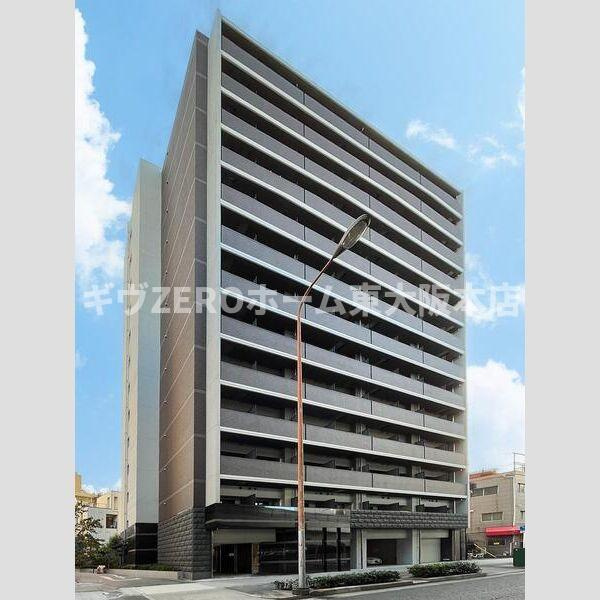 大阪市東成区中本２丁目の賃貸マンションの外観パース