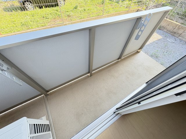 フローラスクエアのバルコニー