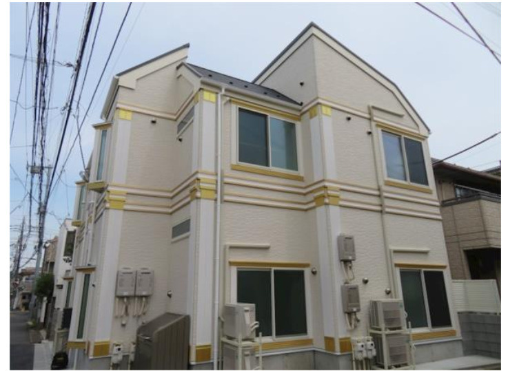 杉並区和田１丁目のアパートの外観|同シリーズ使用