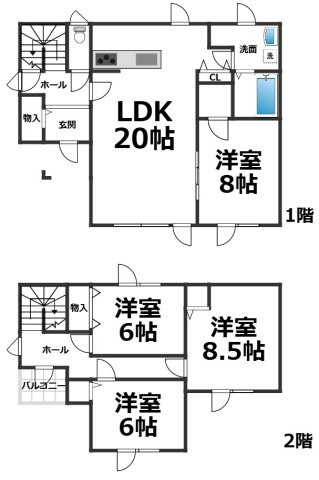中古住宅　帯広市西13条北8丁目