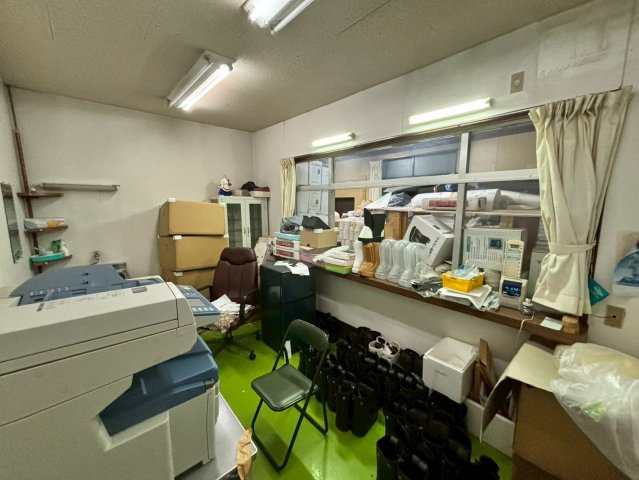 栃木市岩舟町静　診療所跡地の受付