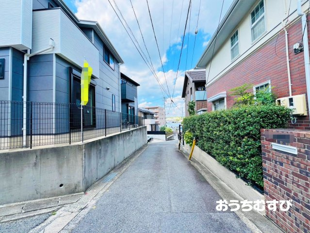 名東区高針4丁目(残1棟)の前面道路含む現地写真