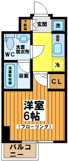 【間取り】 | プレール・ドゥーク渋谷幡ヶ谷