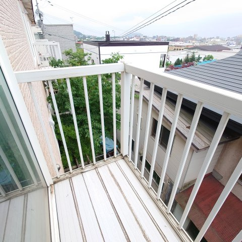ドリームハウスのバルコニー