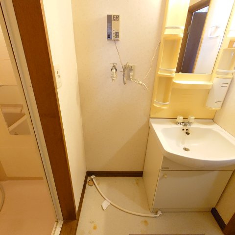 ドリームハウスの洗面所