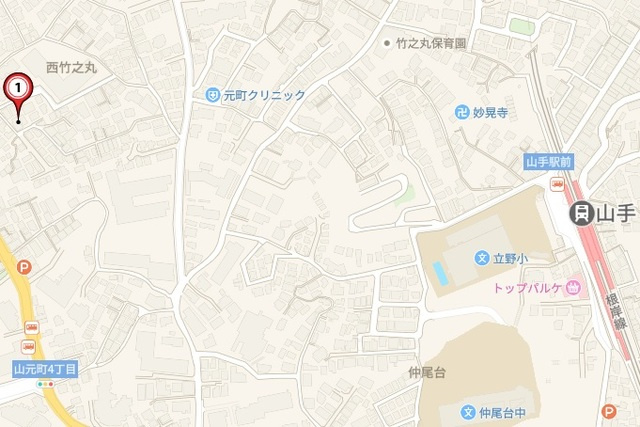 ディアコートの地図|案内図