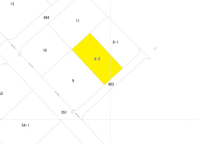 【土地図】 | 中郷1丁目戸建て