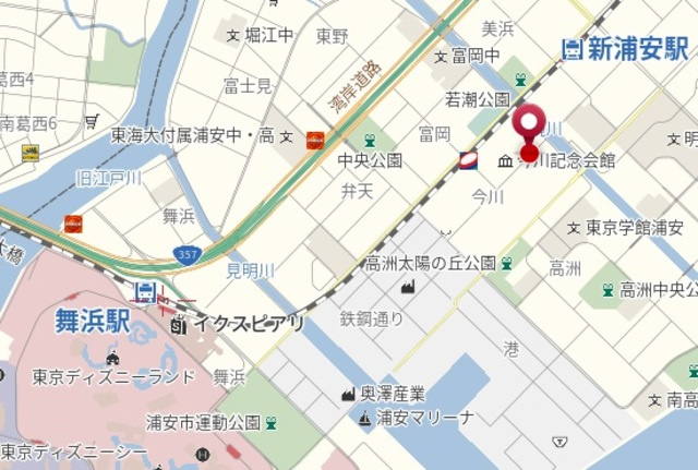 へーベルメゾン新浦安の地図|★案内図★