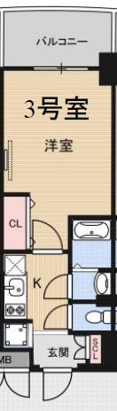 【間取り】 | Luxe今里Ⅱ