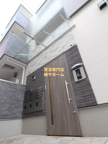 フジパレス住吉長居Ⅱ番館の外観|おしゃれな外観です