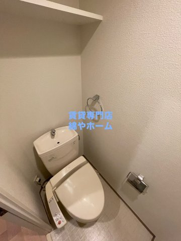 Blue Bee桜川駅前のトイレ|シンプルで使いやすいトイレです