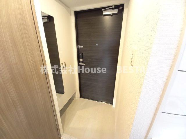 エスリード神戸ラ・コスタの玄関