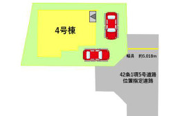 仲介手〇料不要　よかタウンBloom菊池市亘1期【隈府小・菊池南中】の区画図
