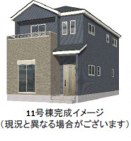 仲介手〇料不要　よかタウンBloom菊池郡大津町大字室12期【室小・大津北中】の外観パース|外観パースです