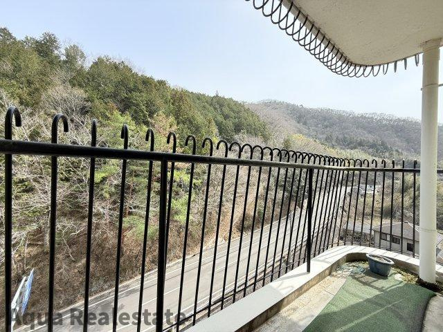 樺川荘マンションのバルコニー|陽当たり良好なバルコニーです