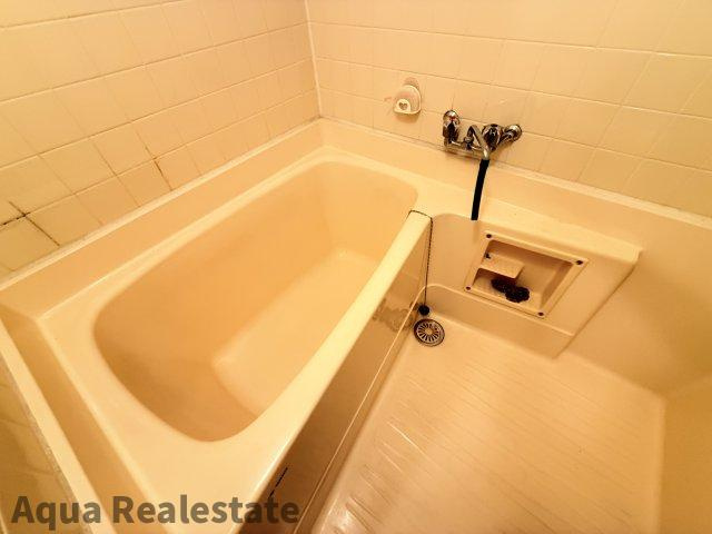 樺川荘マンションの浴室|ゆったり過ごせるお風呂です　温泉が出ます
※シャワーは有りません