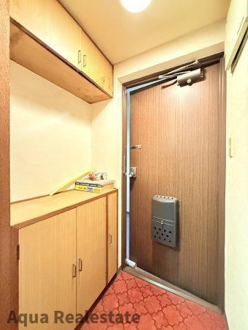 樺川荘マンションの玄関|きれいな玄関です