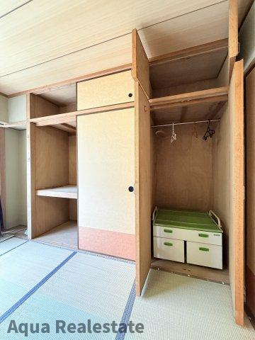 樺川荘マンションの収納|大きなスペースがあり、収納には困りません