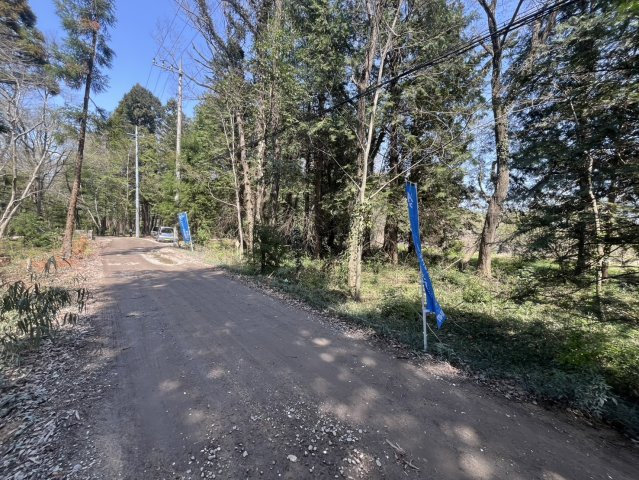 土地 狭山市堀兼の前面道路含む現地写真|資材置き場におすすめ！