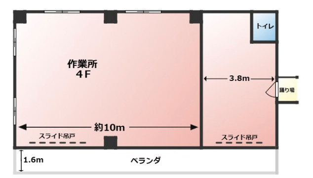 長田区御屋敷通1丁目　貸事務所