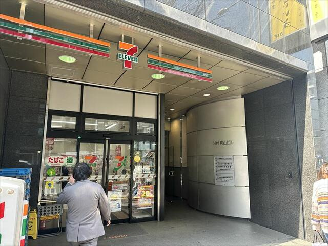 ＮＨ青山ビルのエントランス|落ち着いたエントランスです
