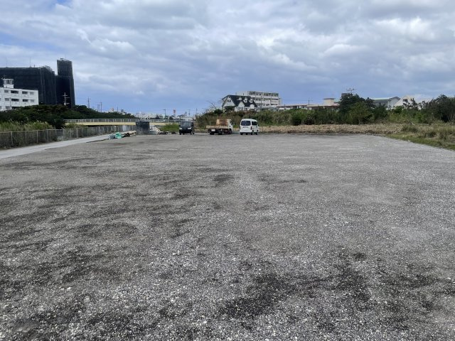 兼城貸土地の駐車場
