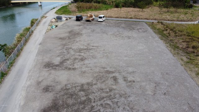 兼城貸土地の駐車場