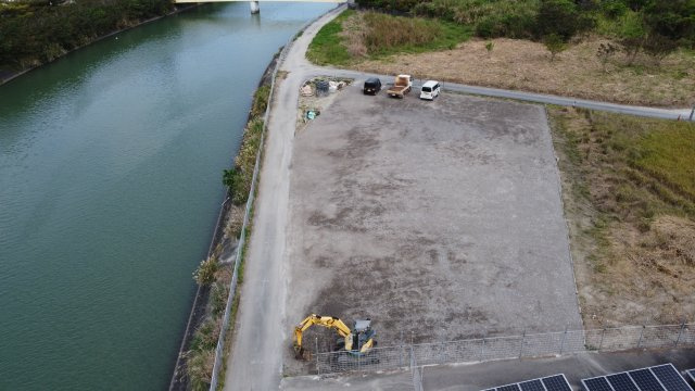 兼城貸土地の駐車場