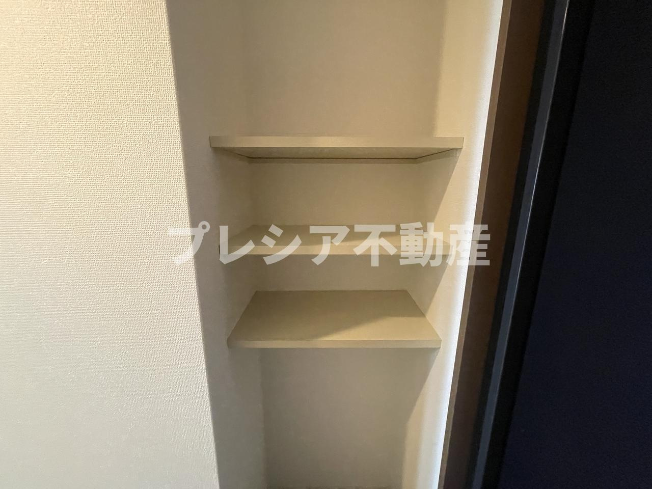 AUBE918の収納