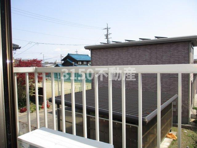 ロイヤル小塩Ⅱのバルコニー