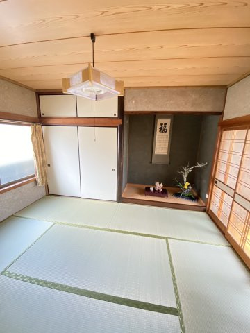 平屋戸建てで叶える、ゆとりの暮らし。ファミリーにおすすめの平屋戸建ての和室|日本らしい落ち着いた雰囲気の和室です