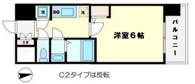 【間取り】 | エスリード難波レジデンス